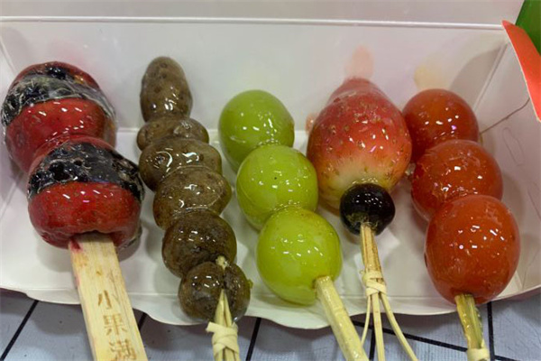 小果满满冰糖葫芦门店产品图片