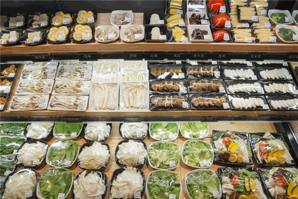 东西湖火锅食材超市门店产品图片