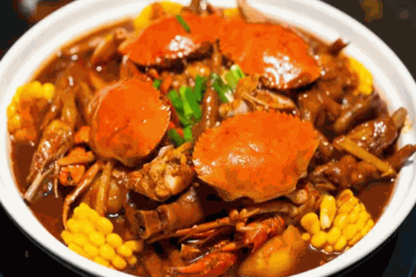 燕秋肉蟹煲门店产品图片