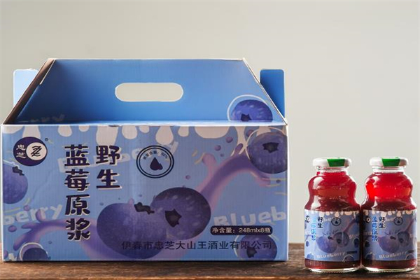 忠芝野生蓝莓门店产品图片