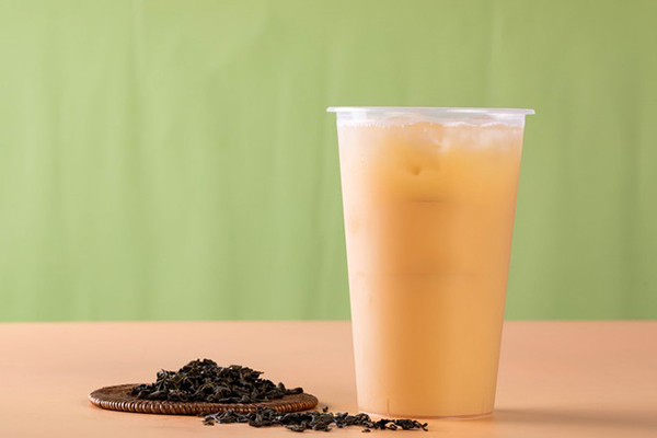绿味奶茶门店产品图片
