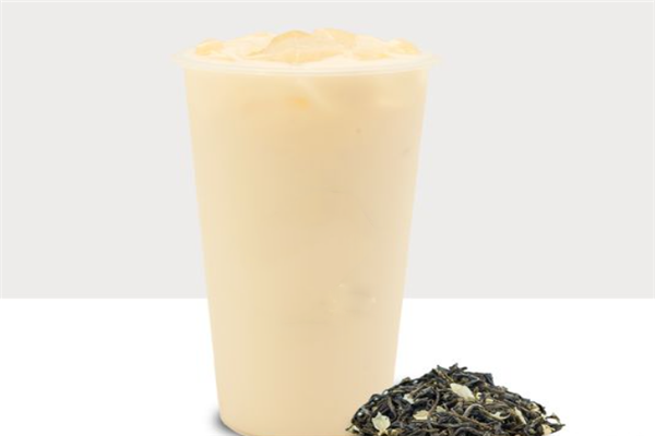 绿味奶茶门店产品图片