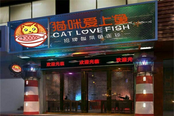 猫咪爱上鱼酸菜鱼门店产品图片