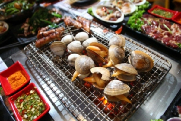 百步香海鲜烧烤门店产品图片
