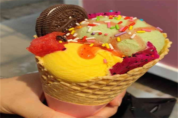 百集乐冰淇淋门店产品图片