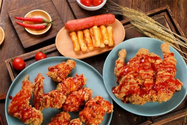 韩居客韩式炸鸡门店产品图片