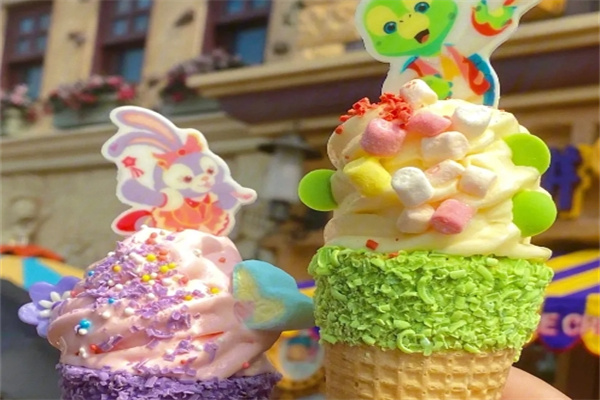 迪尼熊冰淇淋门店产品图片